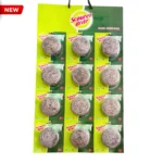 Scourer Brite Stainless Steel Family Jumbo Spiral 12 in 1 Packet New