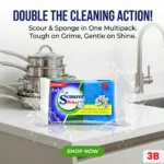 Scourer Brite Color Sponge Large 2in 1 Social Media Post