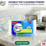 Scourer Brite Color Sponge Large 2in 1 Social Media Post 2