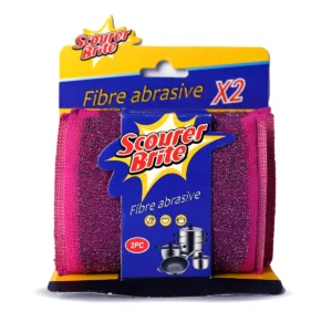 Scourer Brite Fibre Abrasive Red Product Front