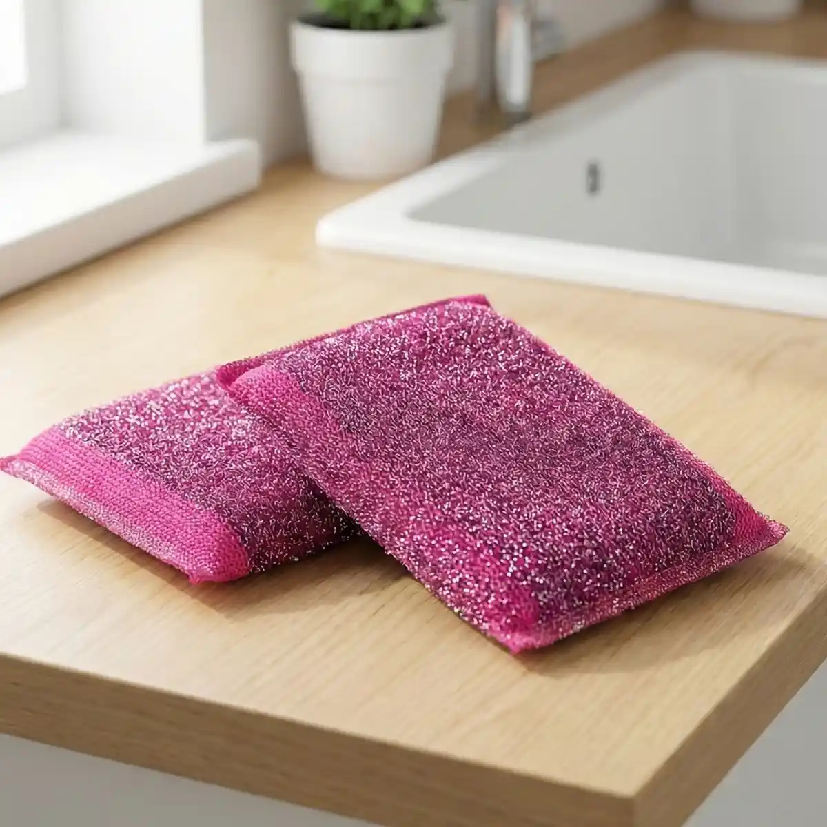 Scourer Brite Fibre Abrasive Red Product Post
