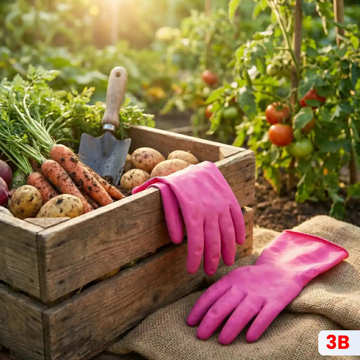 Scourer Brite Gloves Large Product in Garden