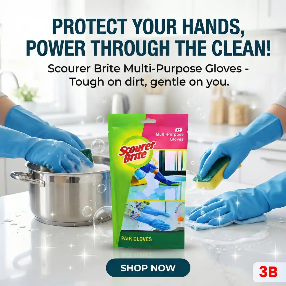 Scourer Brite Gloves XL Social Media Post