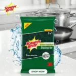 Scourer Brite Large Green Pad 3 in 1 Social Media Post