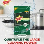 Scourer Brite Large Green Pad 5 in 1 Social Post