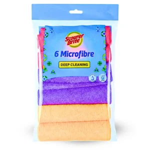 Scourer Brite Microfiber 6s Packet Front Side