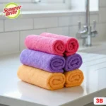 Scourer Brite Microfiber 6s Product Side Angle