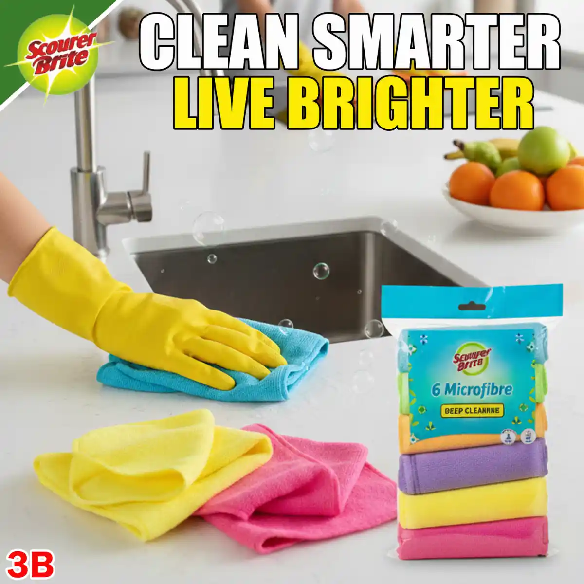 Scourer Brite Microfiber 6s Social Media Post