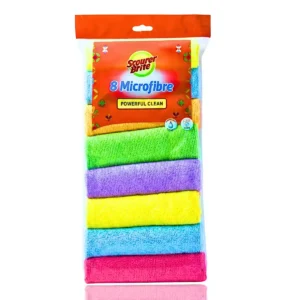 Scourer Brite Microfiber 8s Packet Front