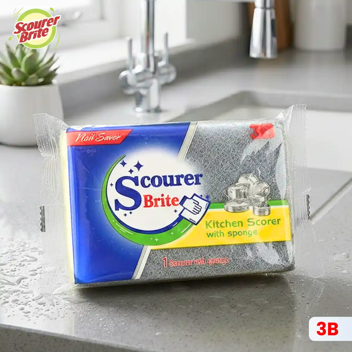 Scourer Brite Nail Saver Orange Post