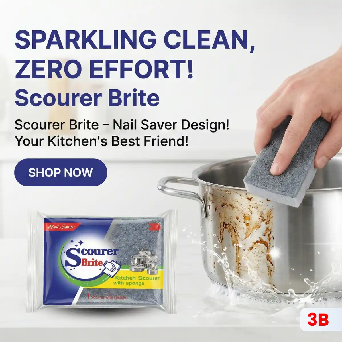 Scourer Brite Nail Saver Orange Social Media Post