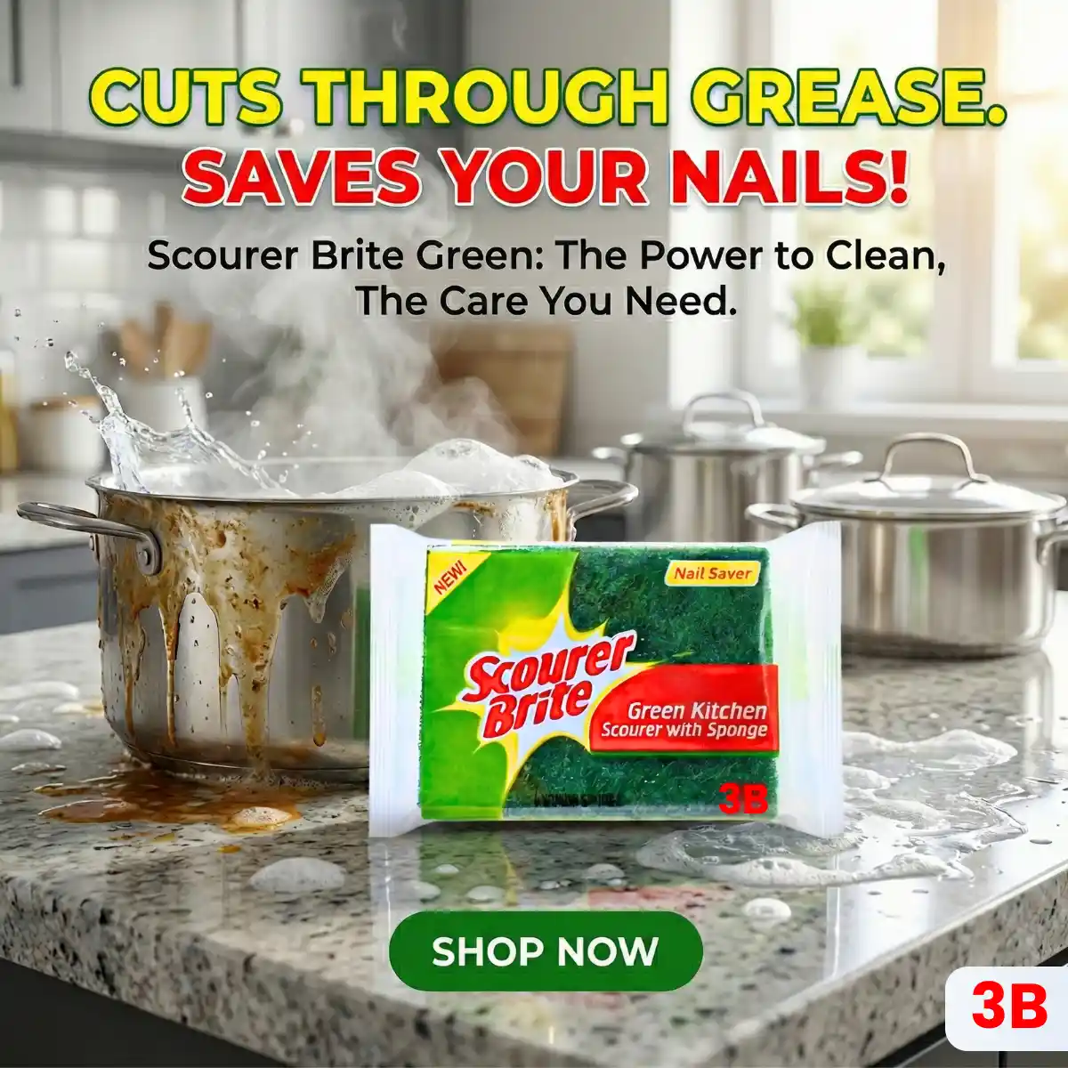 Scourer Brite Nail Saver Social Media Post