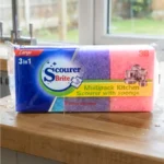 Scourer Brite Sponge Large 3 in 1 Product on table